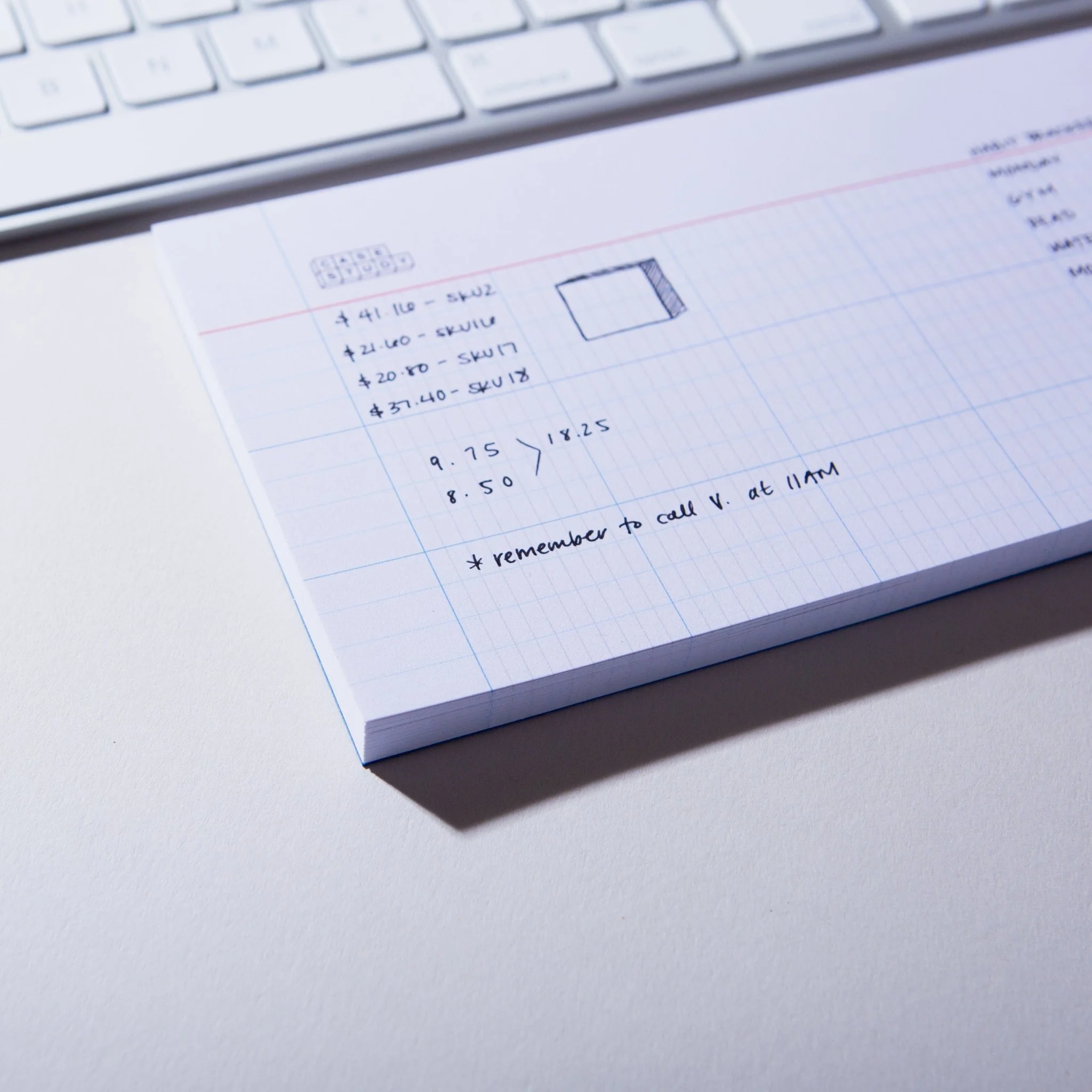 Keyboard Desk Notepad - Seconds - Image 5